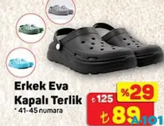 JUNO ERKEK EVA KAPALI TERLİK